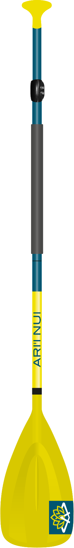 ARI'I NUI SUP Adjustable Junior Polycarb./Alumn. Paddle