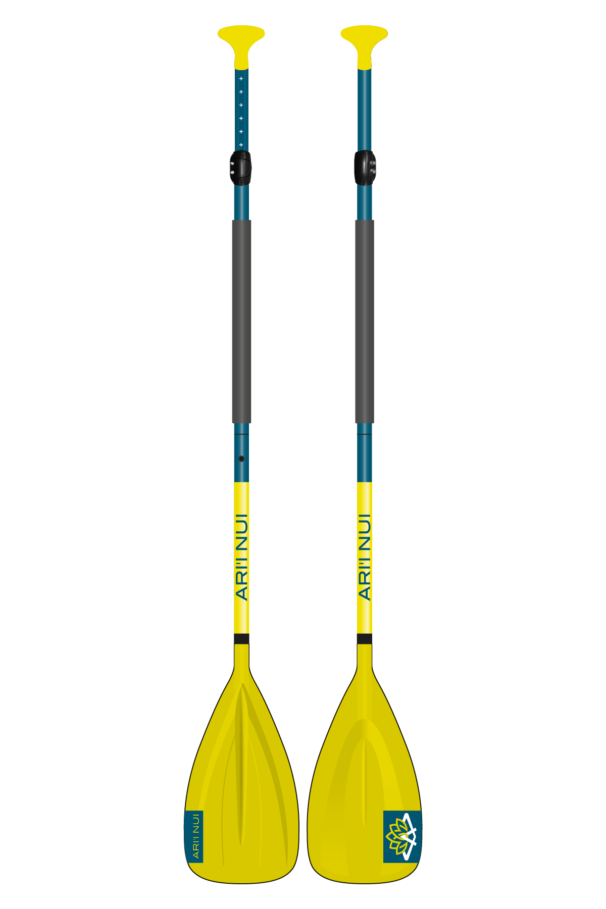 ARI'I NUI SUP Adjustable Junior Polycarb./Alumn. Paddle