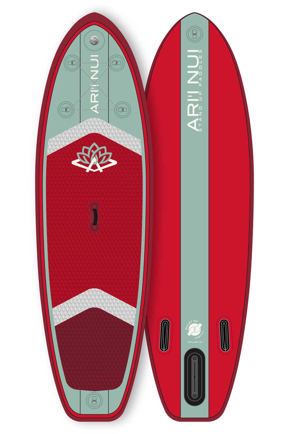 BULLET 9'6" - SUP gonflable