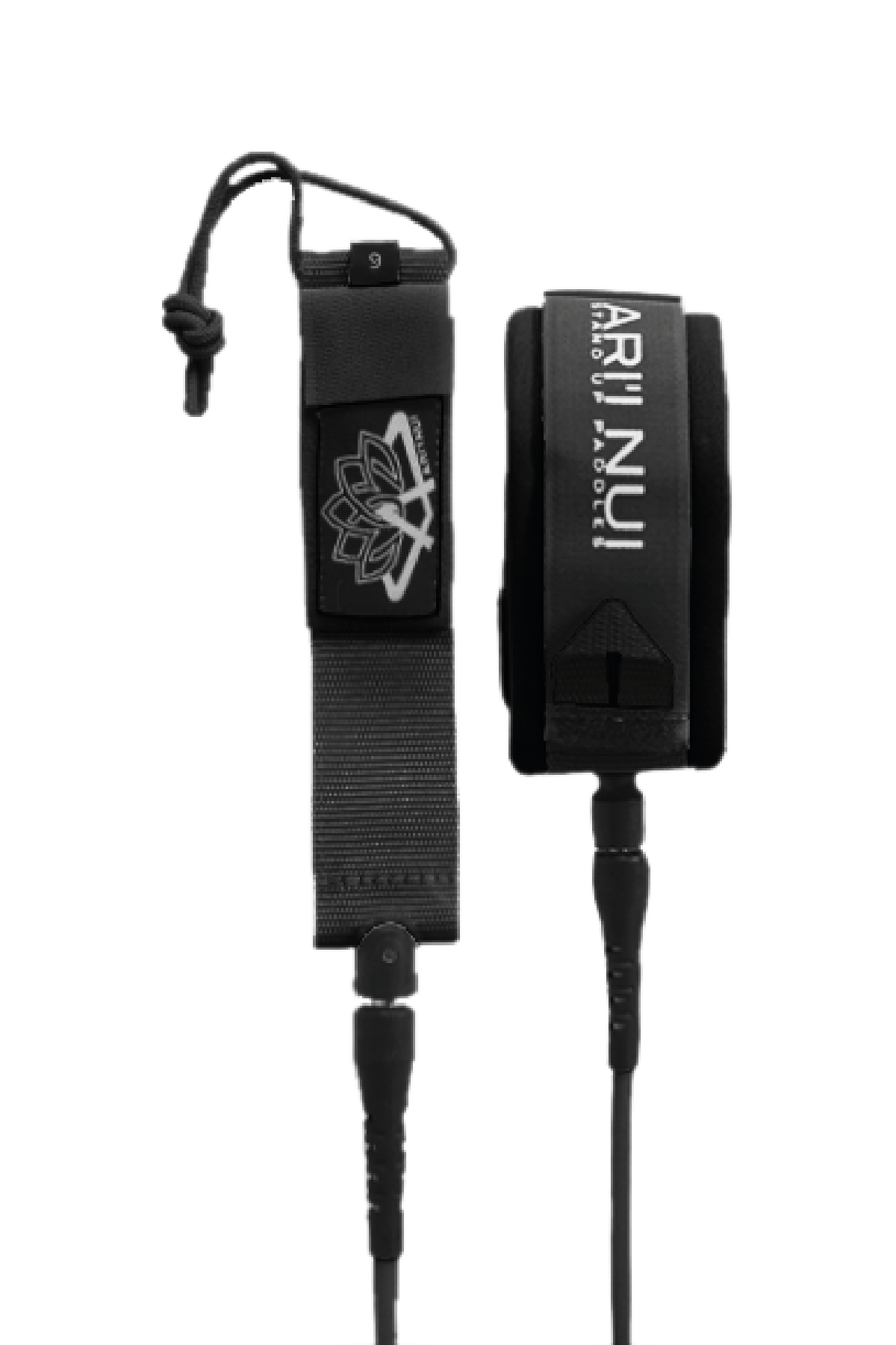 ARI'I NUI SUP Knee Straight Leash - Black