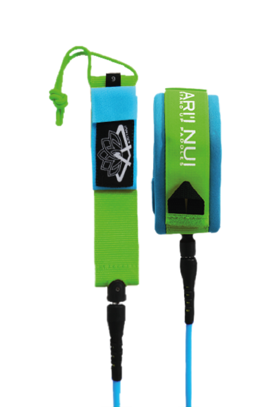 ARI'I NUI SUP Ankle Straight Leash - Blue green