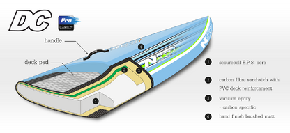 12 6 NSP SUP FLATWATER RACE - DC PRO CARBON - 24